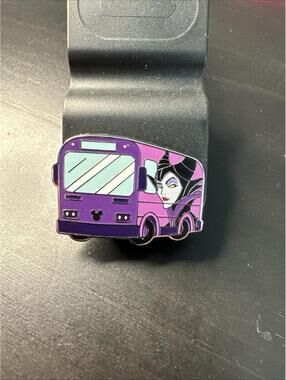 2026 Hidden Mickey Parks WDW Wave A - Disney Buses MALEFICENT Bus *CHASER* PIN